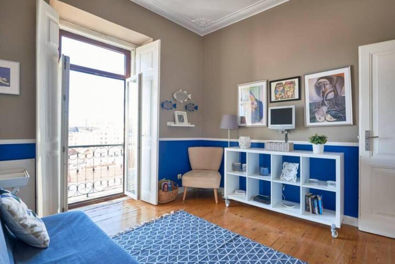 Central & Calm With Great View Lissabon Exterior foto